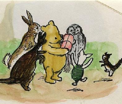 Winnie the Pooh and friends