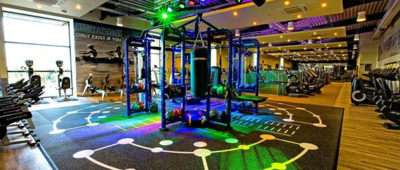 Sports and fitness at the gym