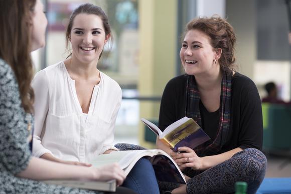 students, socialising