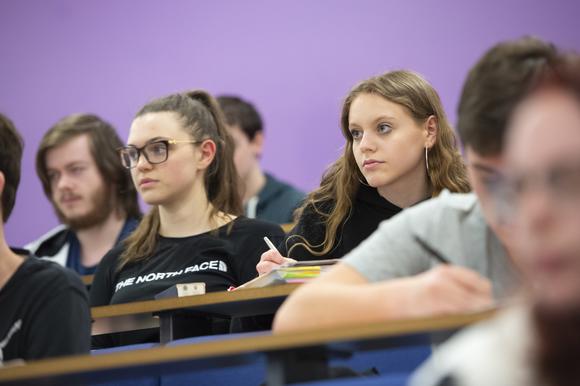 Lecture with Undergraduate Students