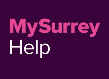 MySurrey Help